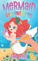 Mermaid Coloring Book for Girls