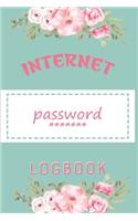 Internet Password Logbook-Password Book Log Book Alphabetical-Pocket Size Flower Cover Black Frame 6