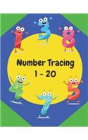 Number Tracing 1 - 20