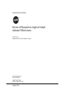 Review of Research On Angle-of-Attack Indicator Effectiveness