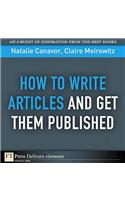 How to Write Articles and Get them Published