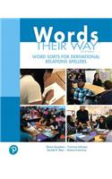 Words Their Way Word Sorts for Derivational Relations Spellers