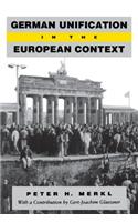 German Unification in the European Context