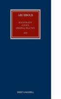 Archbold Magistrates' Court Criminal Practice 2020