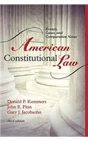 American Constitutional Law: Essays, Cases, and Comparative Notes