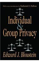 Individual and Group Privacy