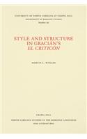 Style and Structure in Gracian's El Criticon