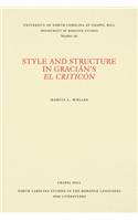 Style and Structure in Gracián's El Criticón