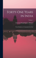 Forty-One Years in India