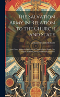 Salvation Army in Relation to the Church and State