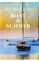 All I need is Summer and my boat