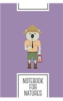 Notebook for Natures