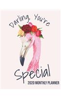 Darling You're Special 2020 Monthly Planner
