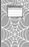 Composition Notebook: Gray Notebook Wide Ruled Paper - Blank Lined Subject Workbook For Kids, Teens, Students, Girl, Teachers To School, Home, College