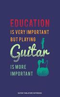 Guitar Tablature Notebook