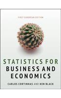 Statistics for Business and Economics - First European Edition