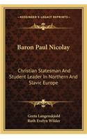 Baron Paul Nicolay