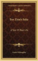 For Zion's Sake