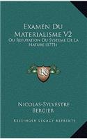 Examen Du Materialisme V2