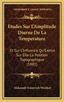 Etudes Sur L'Amplitude Diurne De La Temperature