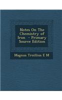 Notes on the Chemistry of Iron