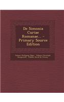 de Simonia Curiae Romanae...
