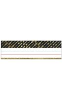 Sparkle and Shine Gold Glitter Arrows Name Plates
