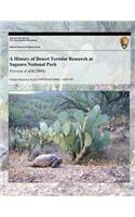 A History of Desert Tortoise Research at Saguaro National Park