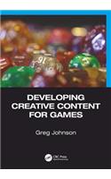 Developing Creative Content for Games