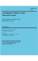 Consolidated Guidance About Materials Licenses Program