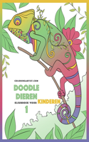 Doodle Dieren Kleurboek voor Kinderen 1