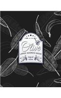 Olive Large Address Book: Tropical: Making Address Easy to Organize - Extra Large Size for Seniors (8*10) - 120 Pages