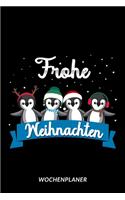 Frohe Weihnachten - Wochenplaner: Pinguin Familie