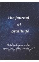The journal of gratitude