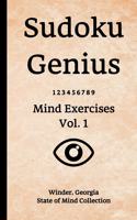 Sudoku Genius Mind Exercises Volume 1: Winder, Georgia State of Mind Collection