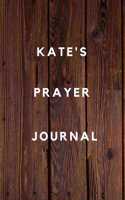 Kate's Prayer Journal