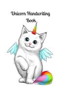 Unicorn Handwriting Book