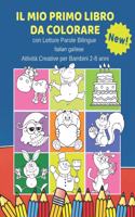 Il Mio Primo Libro da Colorare con Letture Parole Bilingue Italian gallese Attività Creative per Bambini 2-8 anni: 100 Immagini semplicissime e facili da colorare create per facilitare i più piccoli e rendere l'esperienza del tutto gratificante.