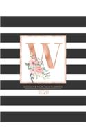 Weekly & Monthly Planner 2020 W