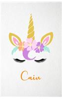 Cain A5 Lined Notebook 110 Pages