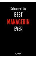 Kalender für Manager / Managerin