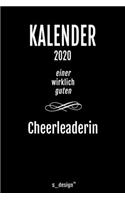 Kalender 2020 für Cheerleader / Cheerleaderin: Wochenplaner / Tagebuch / Journal für das ganze Jahr: Platz für Notizen, Planung / Planungen / Planer, Erinnerungen und Sprüche