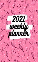 2021 Weekly Planner: Schedule Organizer, January to December 2021, Calendar, 8.5x11 inch