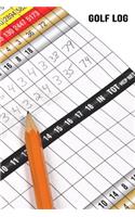 Golf Log: Golfing Log Book to Track your Golf Scores and Stats for 100 Games