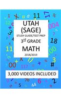 3rd Grade UTAH SAGE, 2019 MATH, Test Prep