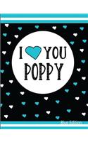 I Love You Poppy Blue Edition