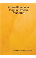 Gramática de la lengua uzbeca moderna