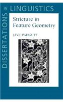 Stricture in Feature Geometry