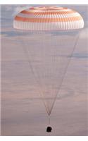 Soyuz TMA-21 with Parachute Deployed Journal