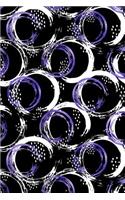 Journal Notebook Batik Circles Pattern 6